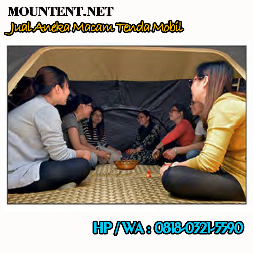 Tampilan Matras Tenda mobil